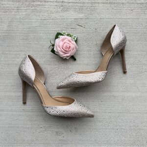 BADGLEY MISCHKA Champagne Jewel Women's Heels